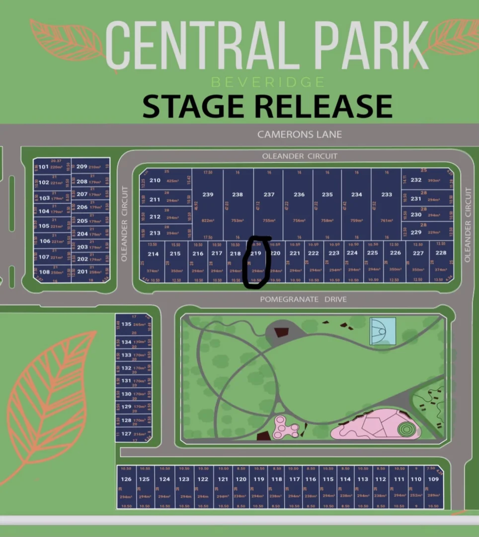 Additional image 2 of Lot 219 Pomegranate Drive, Beveridge VIC 3753