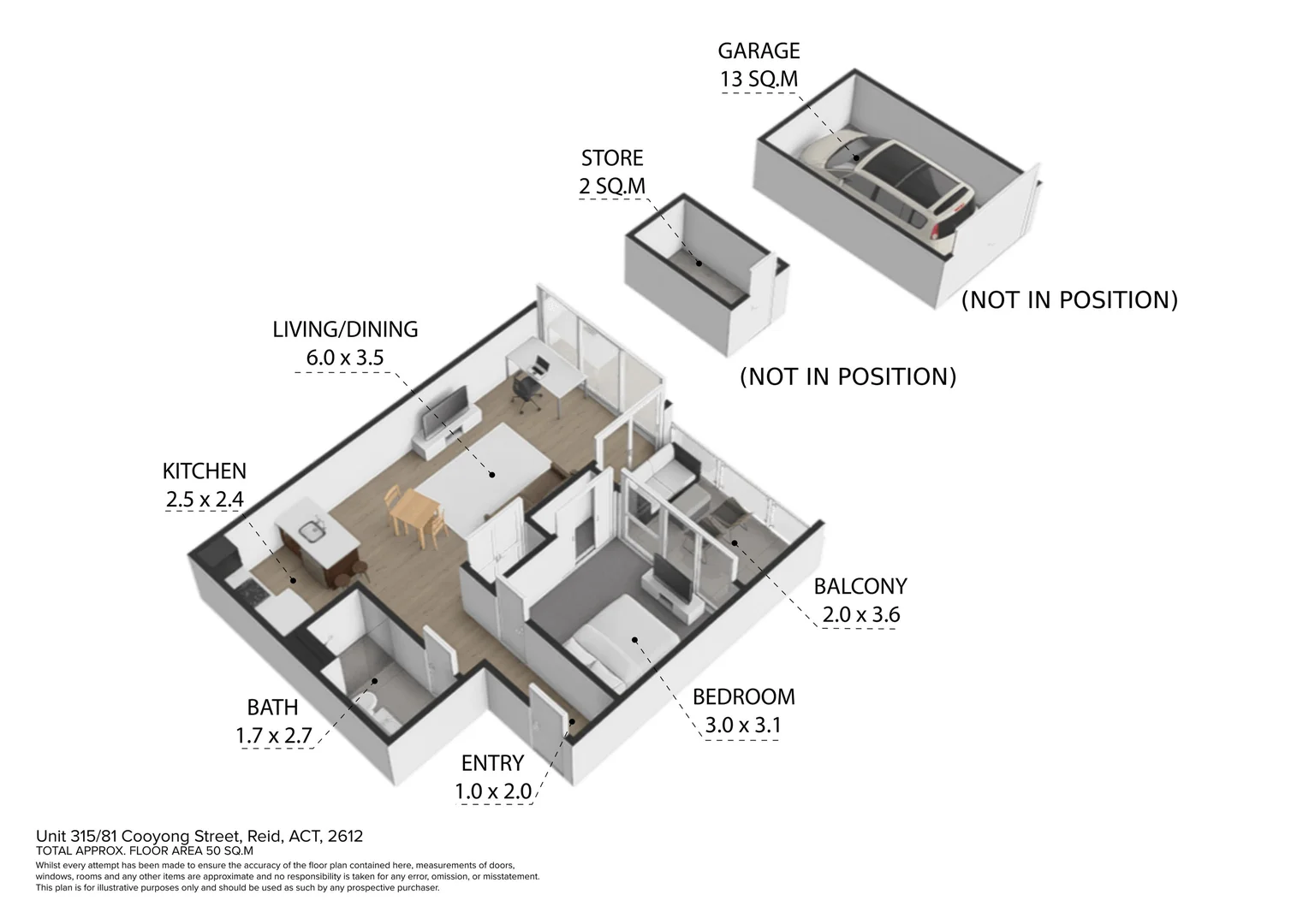 Additional image 16 of Level 3, 315/81 Cooyong Street, Reid ACT 2612
