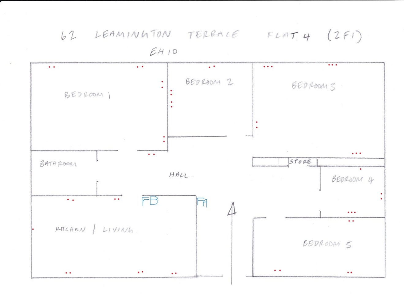 Additional image 2 of 5 Bed Flat, Leamington Terrace, EH10, N1 7GU