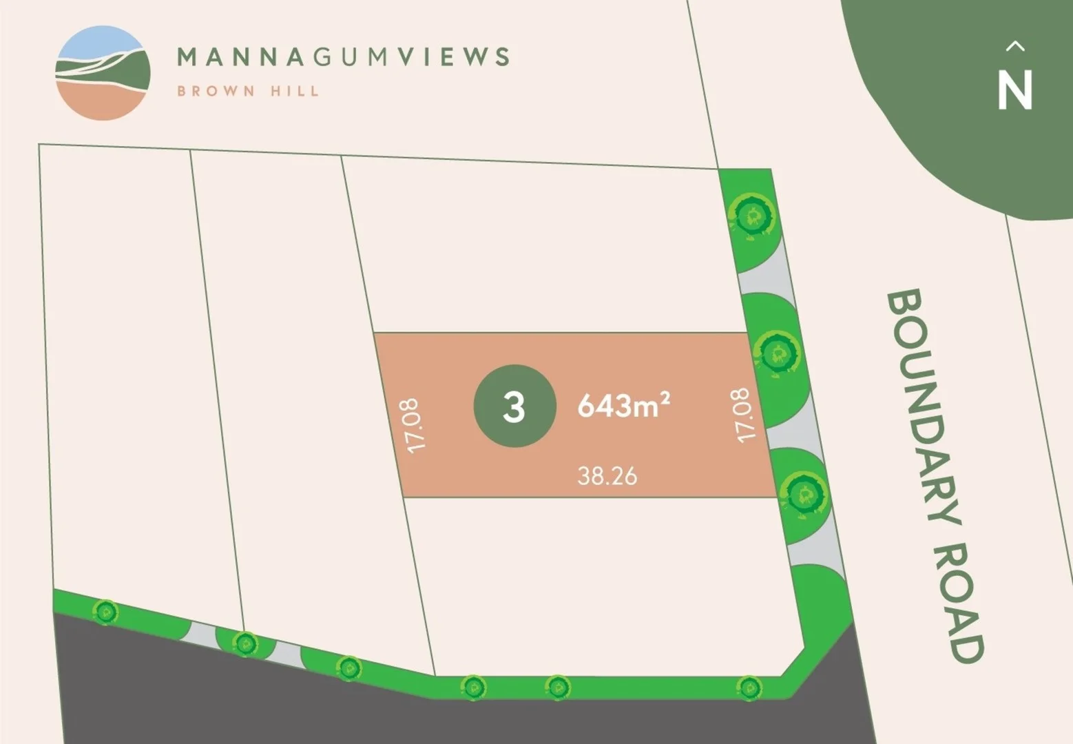 Manna Gum Views/Lot 3 Boundary Road, Brown Hill VIC 3350