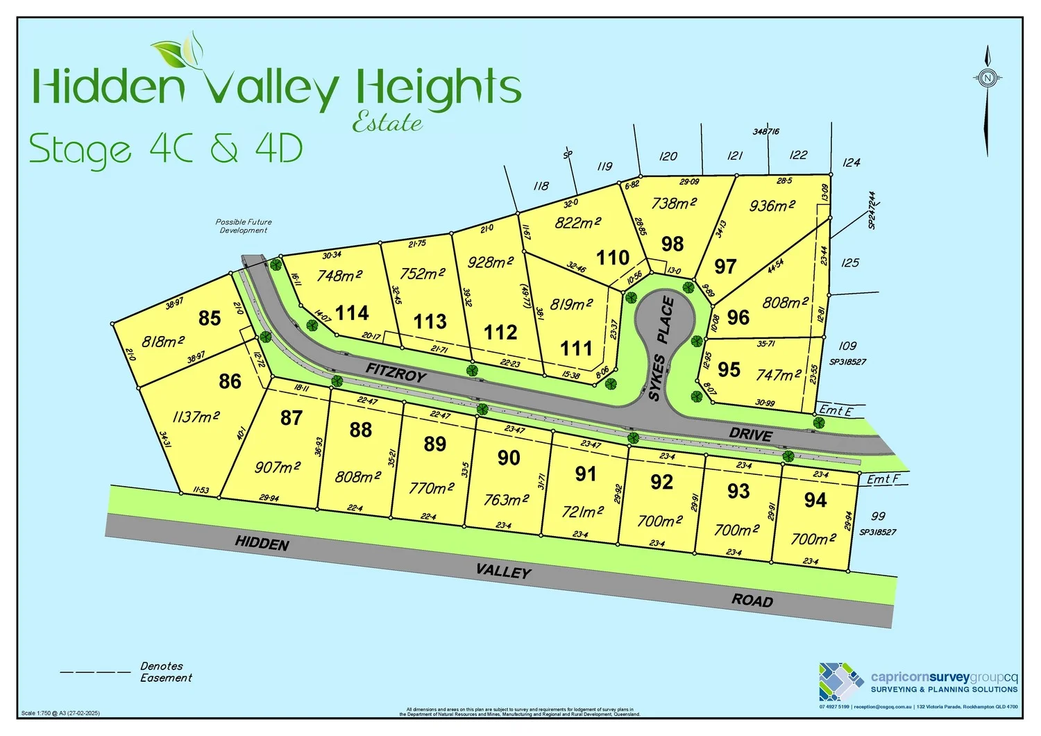 Lot 85-114 Fitzroy Drive, Hidden Valley QLD 4703
