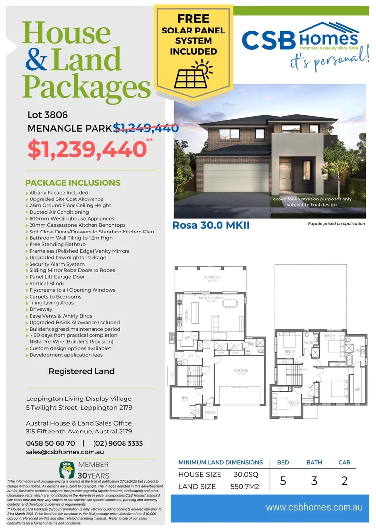 Additional image 2 of Lot 3806 Doriemus Avenue, Menangle Park NSW 2563