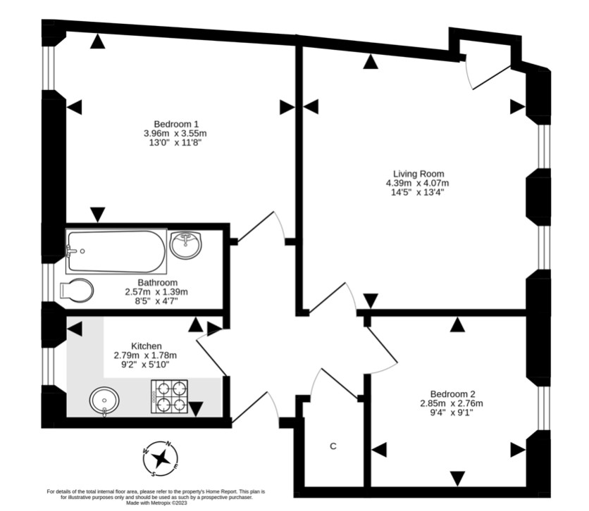 Additional image 17 of 2 Bed Flat, St Patrick St, EH8, N1 7GU