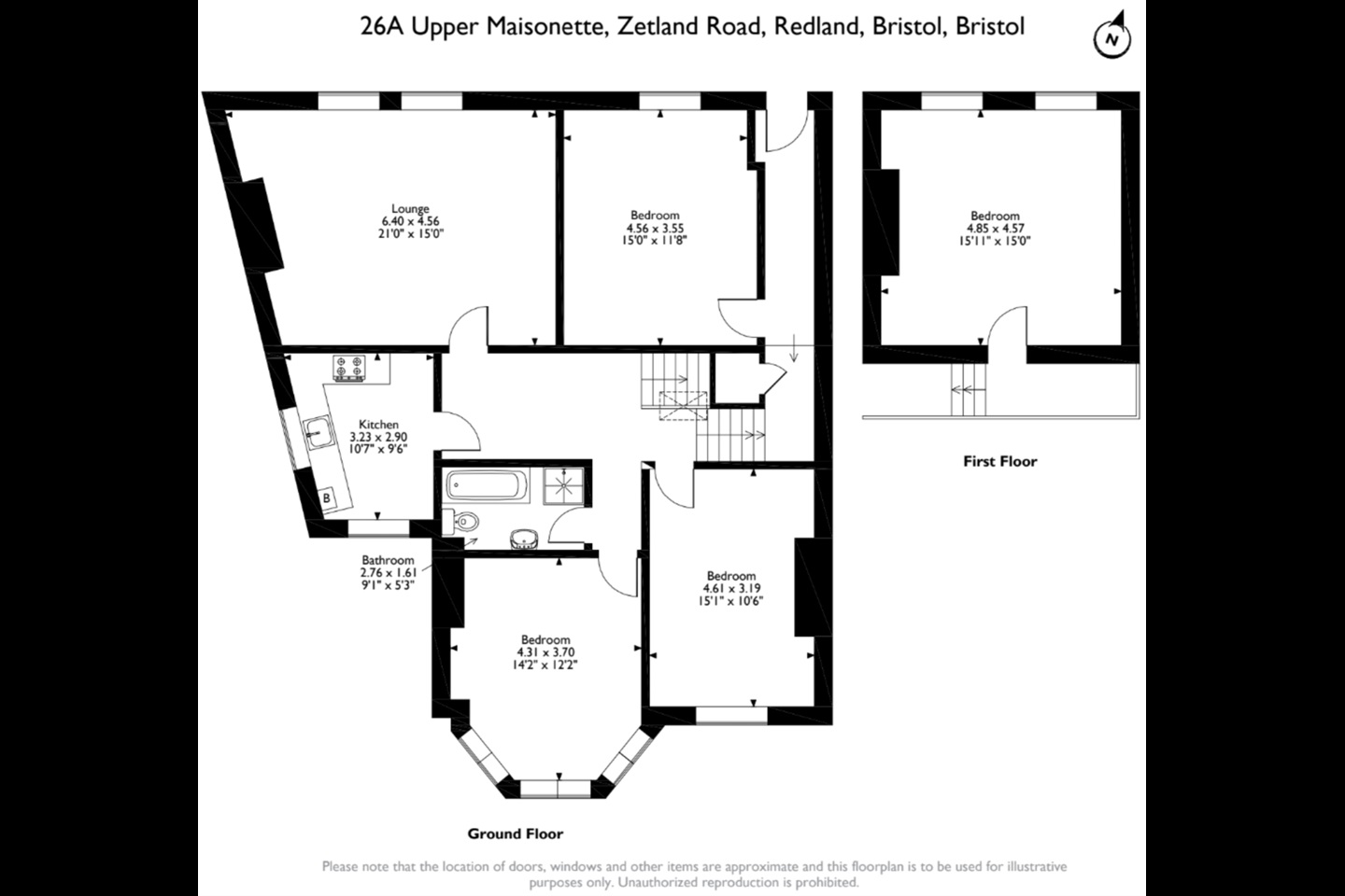 Additional image 14 of 4 Bed Flat, Zetland Road, BS6, N1 7GU