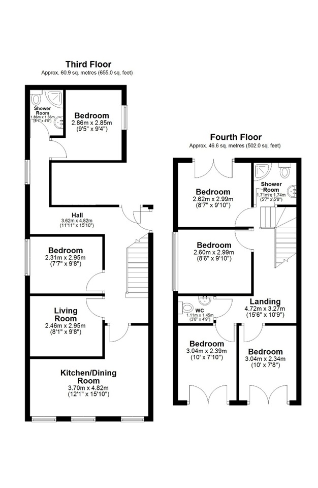 Additional image 3 of 6 Bed Flat, Bond Street, BS1, N1 7GU