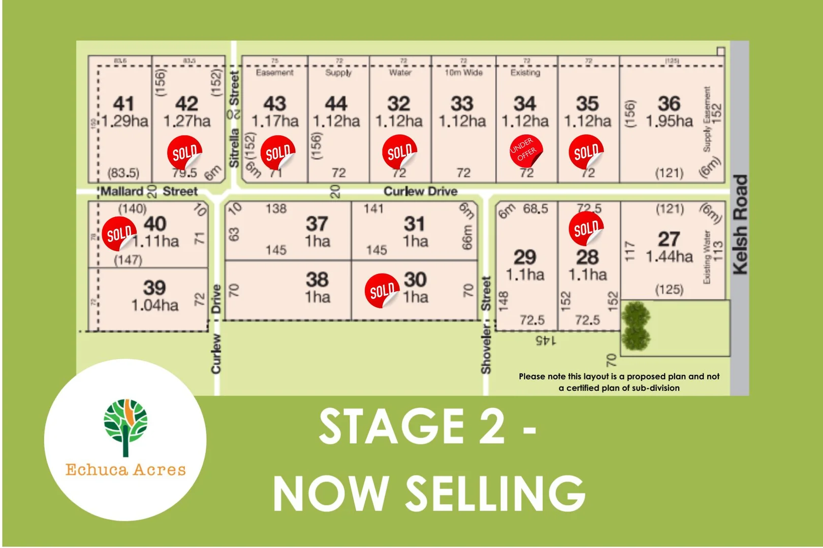 Additional image 3 of Echuca Acres Estate, Lot 41 Mullard Street, Echuca VIC 3564