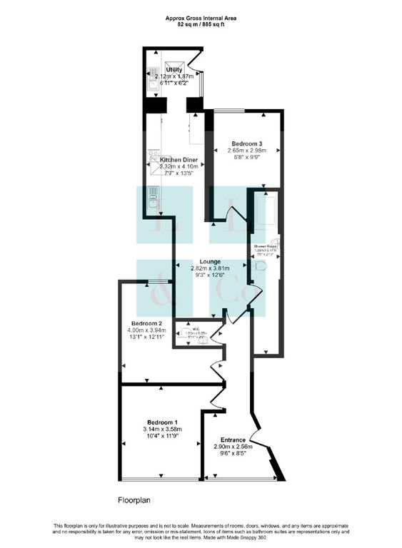 Additional image 11 of 3 bed flat to rentBroad Street, Penryn TR10