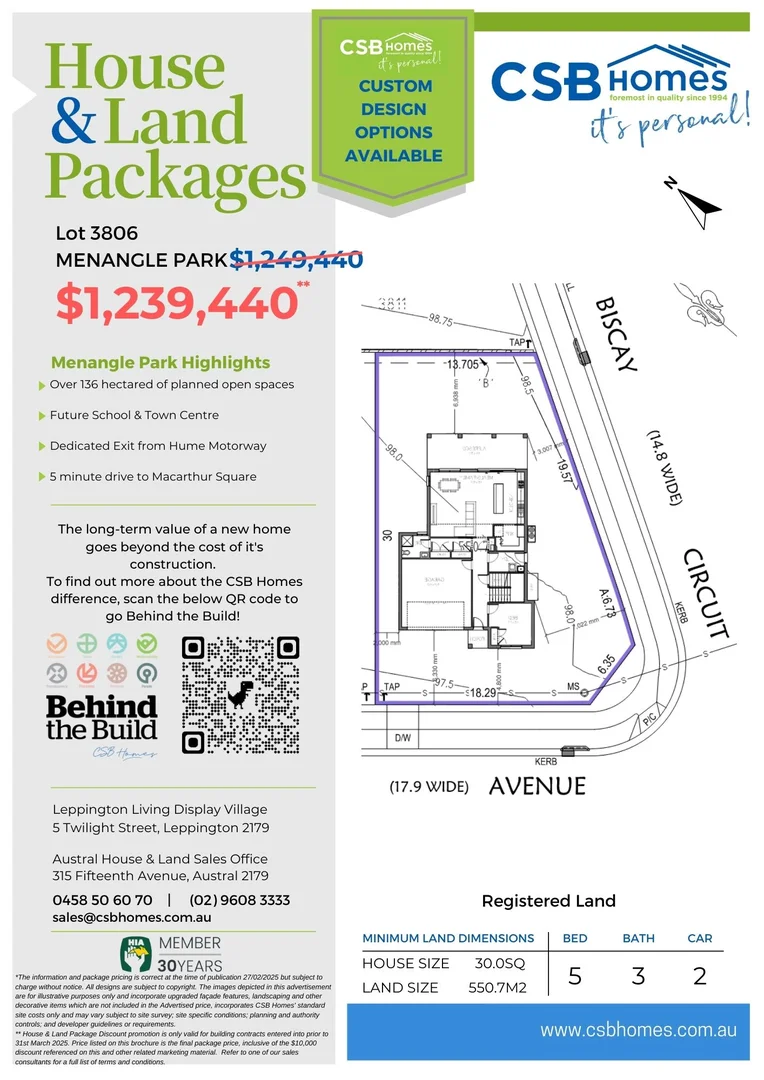 Additional image 3 of Lot 3806 Doriemus Avenue, Menangle Park NSW 2563