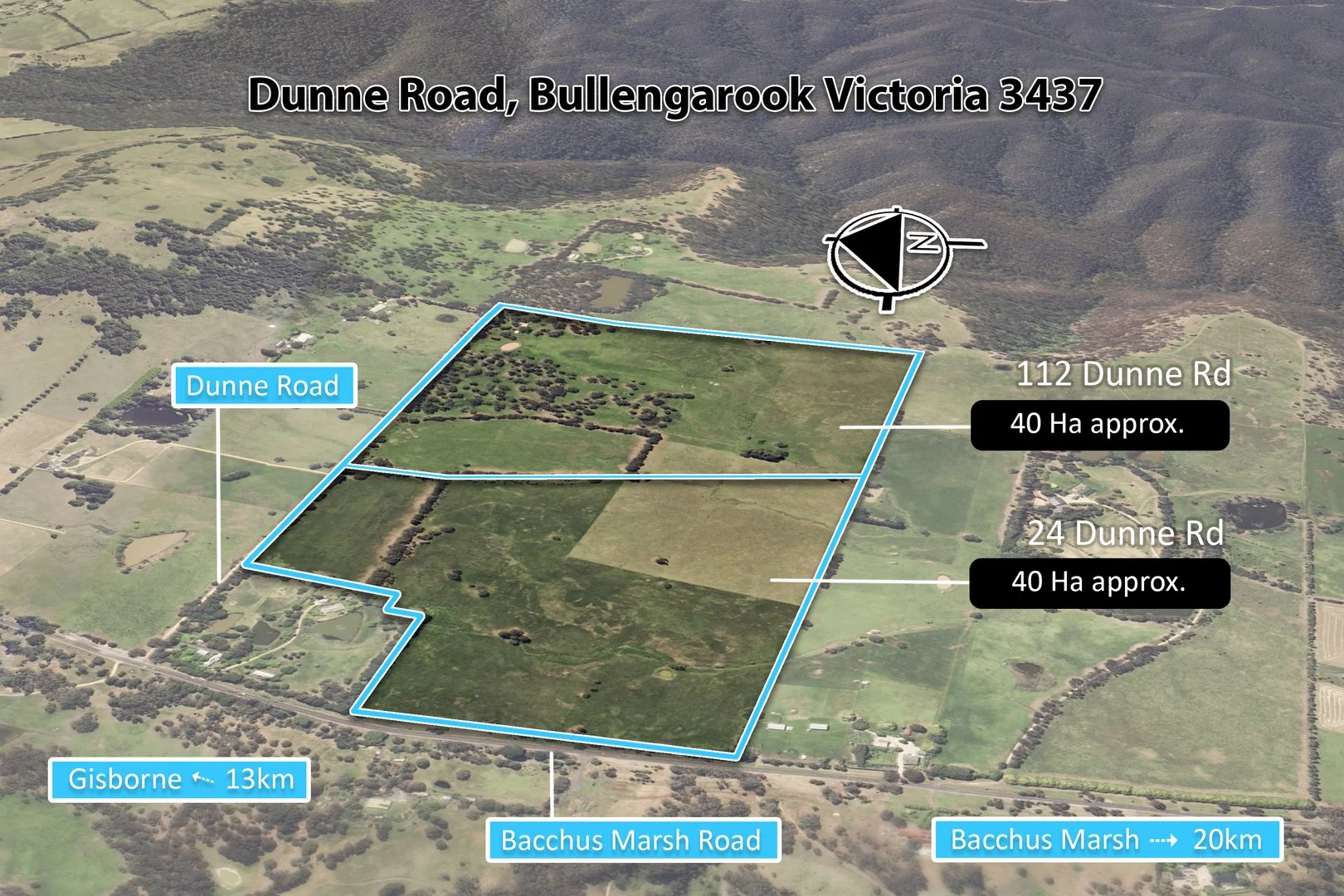 24 & 112 Dunne Road, Bullengarook VIC 3437