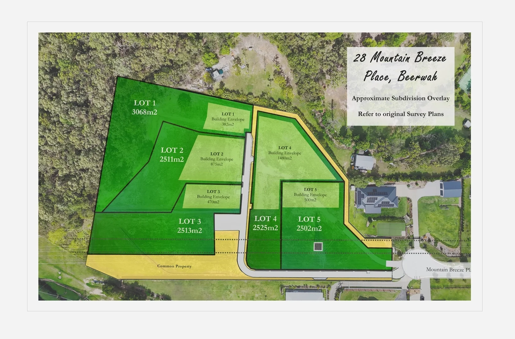 Additional image 2 of Lots 1-4/28 Mountain Breeze Place, Beerwah QLD 4519