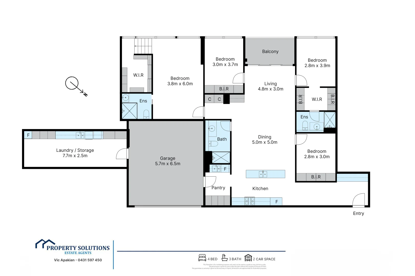 Additional image 18 of M201/188 Macaulay Road, North Melbourne VIC 3051