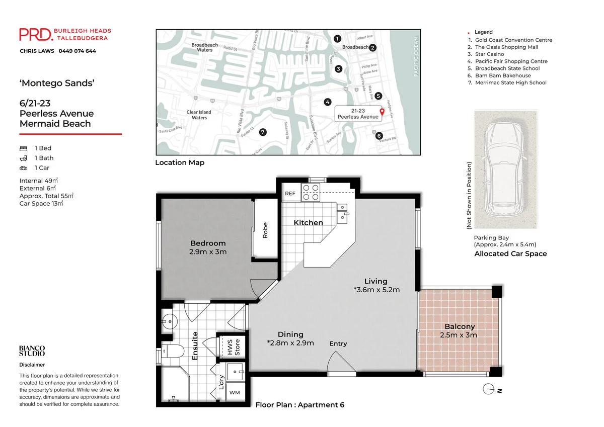 Additional image 10 of 6/21 Peerless Avenue, Mermaid Beach QLD 4218
