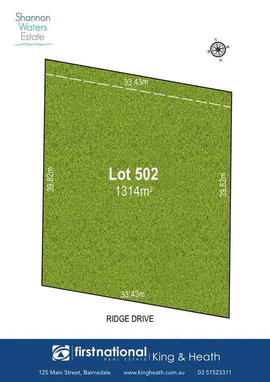 Lot 502, 1 Ridge Drive, Bairnsdale VIC 3875