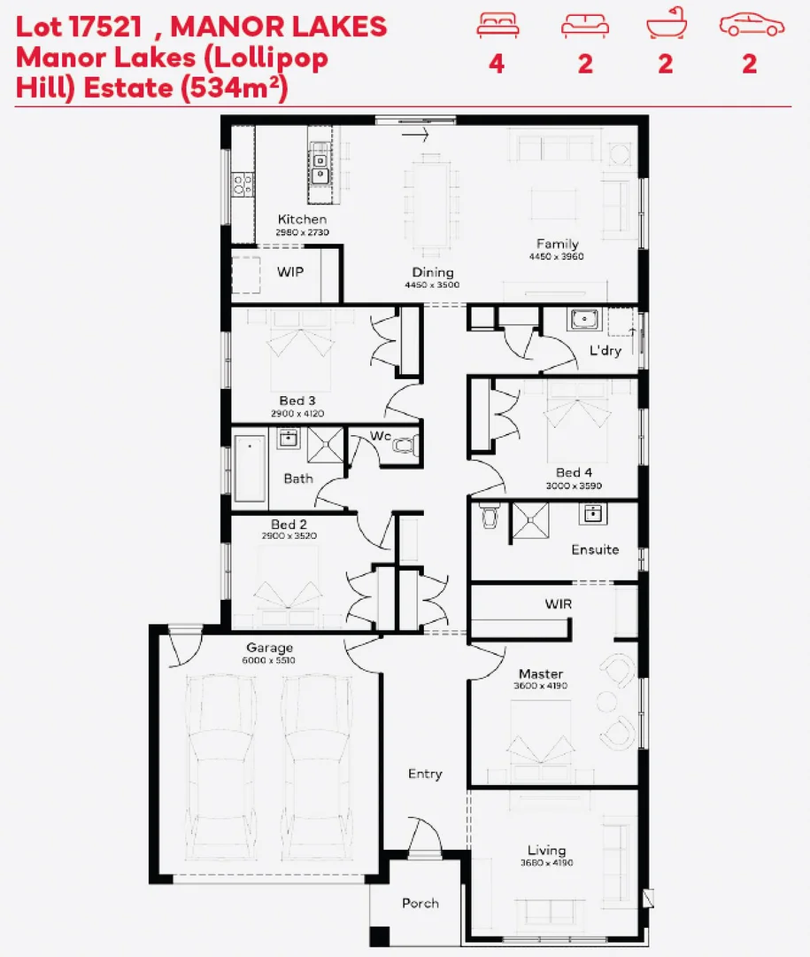 Additional image 3 of 16 MUSCATEL CRESCENT, Manor Lakes VIC 3024