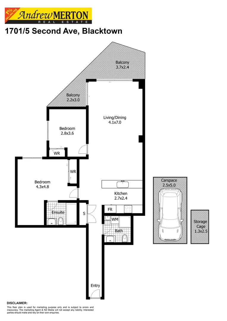 Additional image 32 of 1701/5 Second Avenue, Blacktown NSW 2148