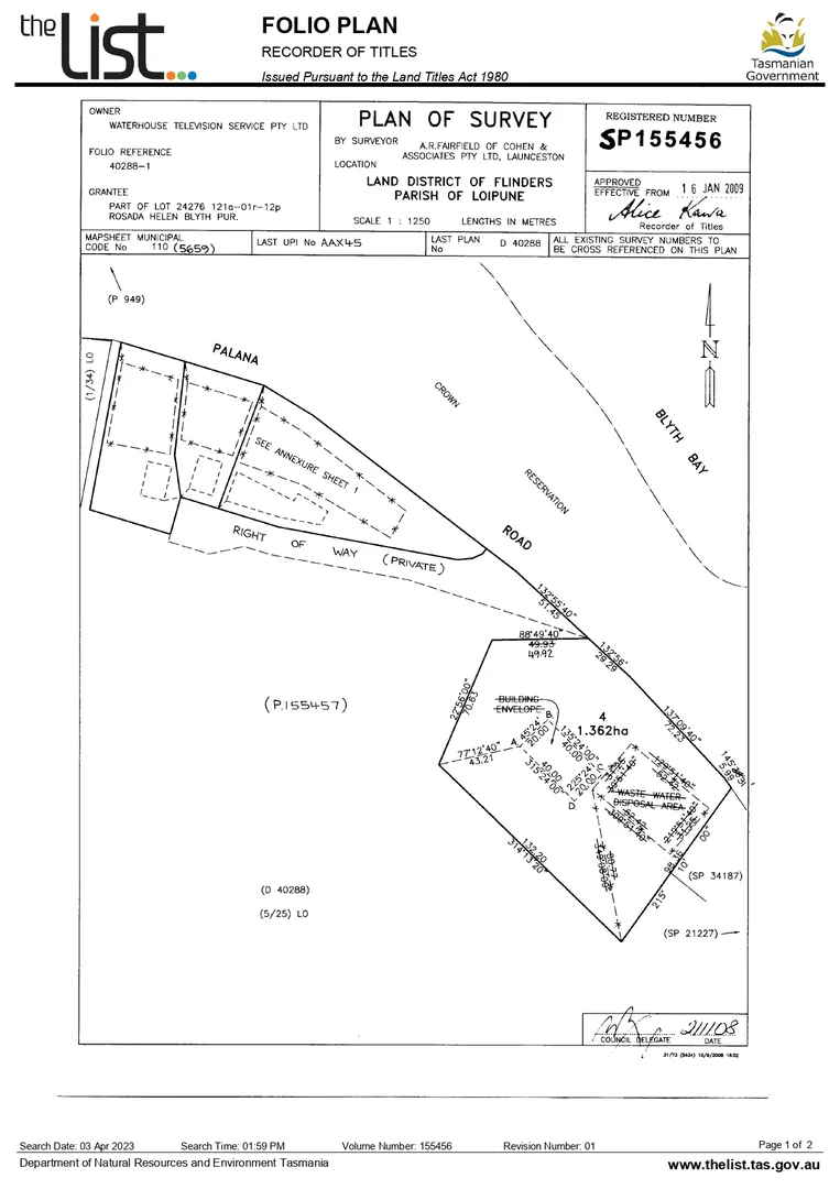 Additional image 28 of Lot 3 Palana Road, Palana TAS 7255