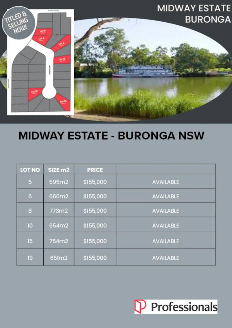 Additional image 2 of Lots/5, 6, 8, 10, 19 & 15 Wendy Court, Buronga NSW 2739