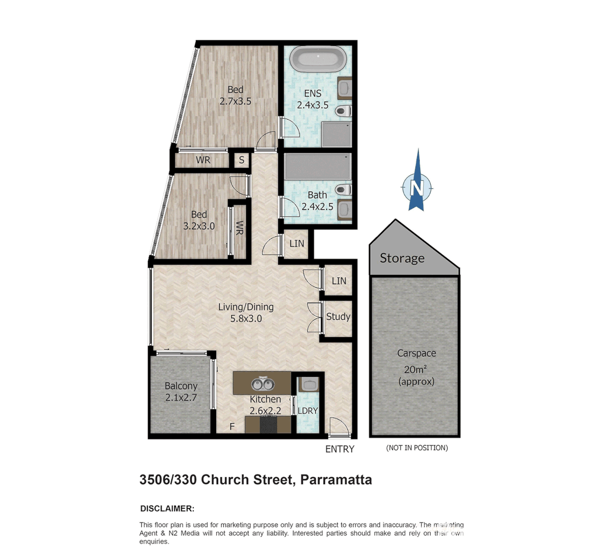 Additional image 14 of 3506/330 Church Street, Parramatta NSW 2150