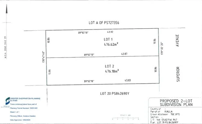 Additional image 5 of Lot 1 & 2/5 Superior Avenue, Kialla VIC 3631
