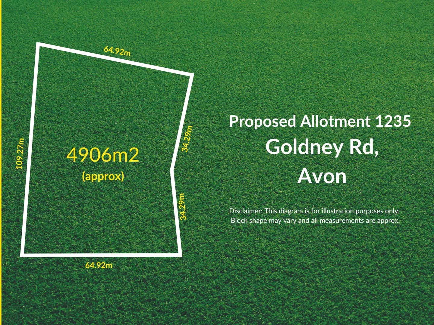 Proposed lot 1235 Goldney Road, Avon SA 5501