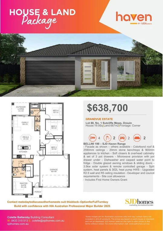 Additional image 2 of 1 Sutcliffe Court, Drouin VIC 3818