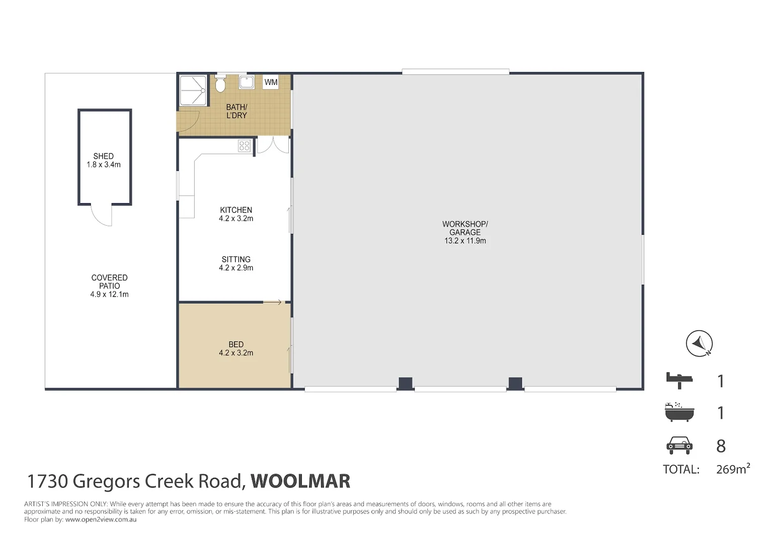 Additional image 5 of 1730 Gregors Creek Road, Woolmar QLD 4515