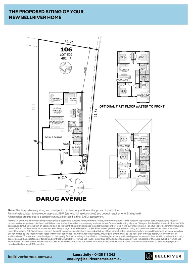 Additional image 16 of Lot 502 (106) Darug Avenue, Highland Views Estate, Glenmore Park NSW 2745