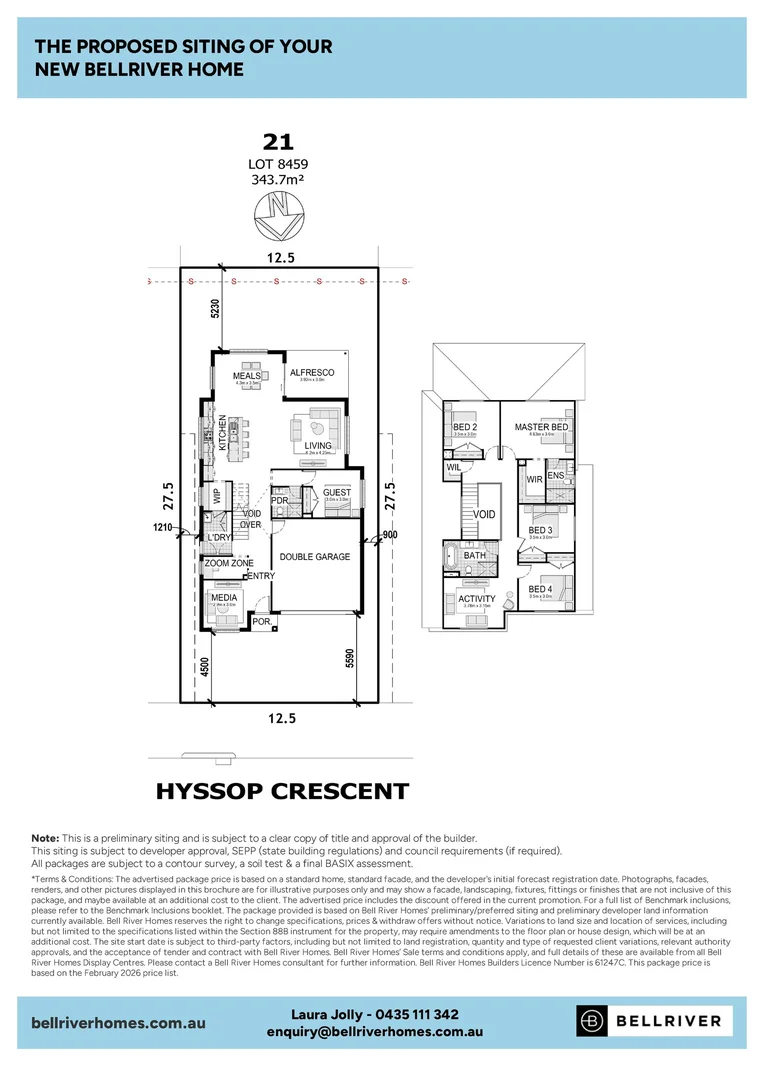 Additional image 18 of Lot 8459 (21) Hyssop Crescent, Newpark Estate, Melonba NSW 2765
