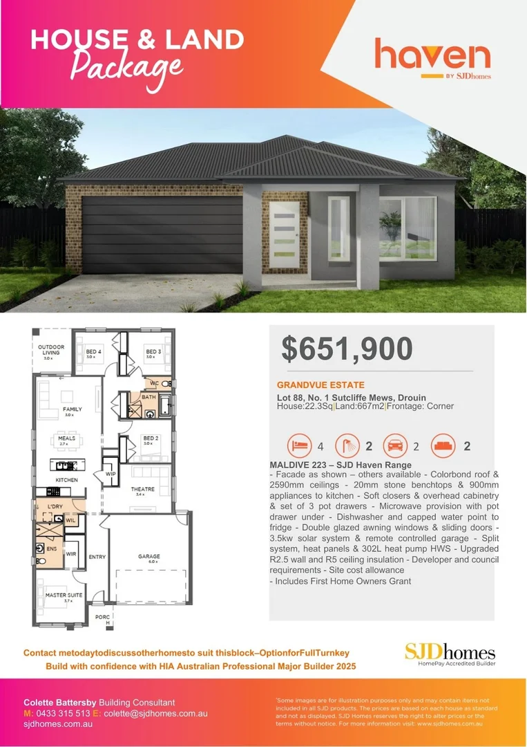 Additional image 3 of 1 Sutcliffe Court, Drouin VIC 3818