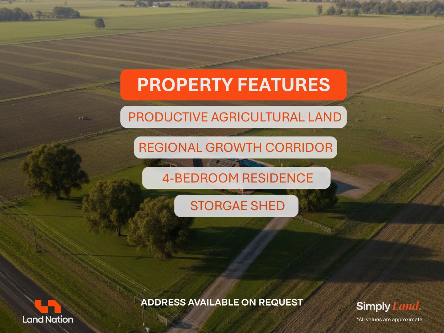 Additional image 2 of 80 Acres Agricultural Holdding with Residence & Shed for Sale, Shepparton VIC 3630