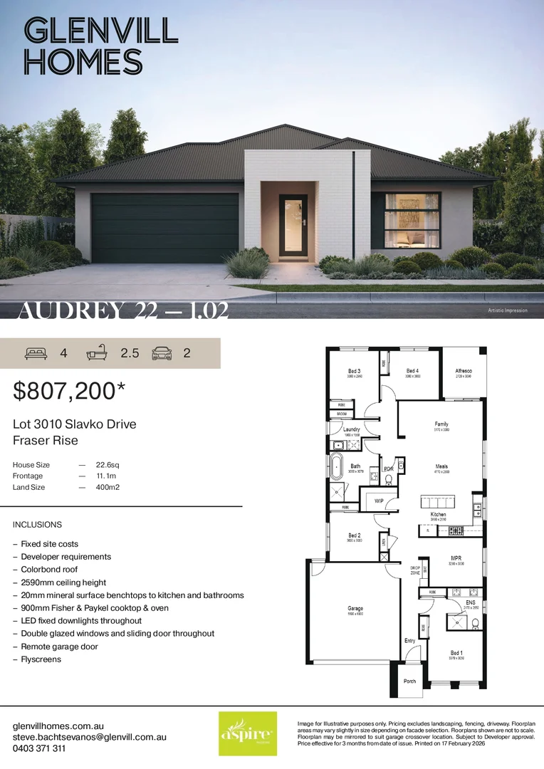Additional image 2 of 3010 Slavko Drive, Fraser Rise VIC 3336