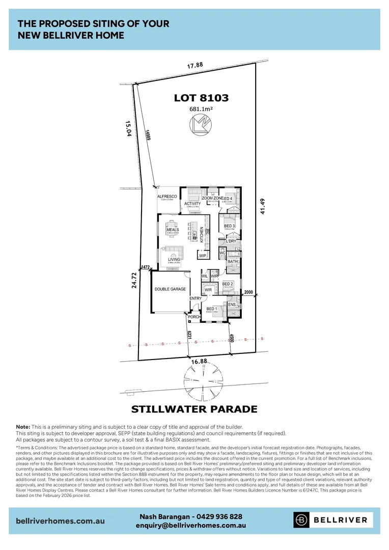 Additional image 20 of Lot 8103 Stillwater Parade, Waterford Living Estate, Chisholm NSW 2322