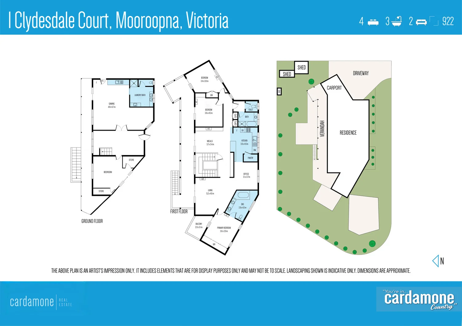 Additional image 23 of 1 Clydesdale Court, Mooroopna VIC 3629