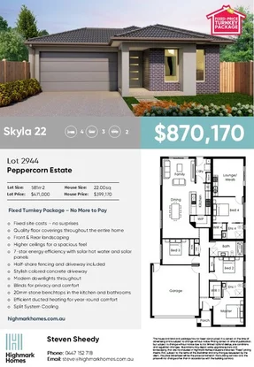 Additional image 2 of Lot 2944 Peppercorn Estate, Donnybrook VIC 3064