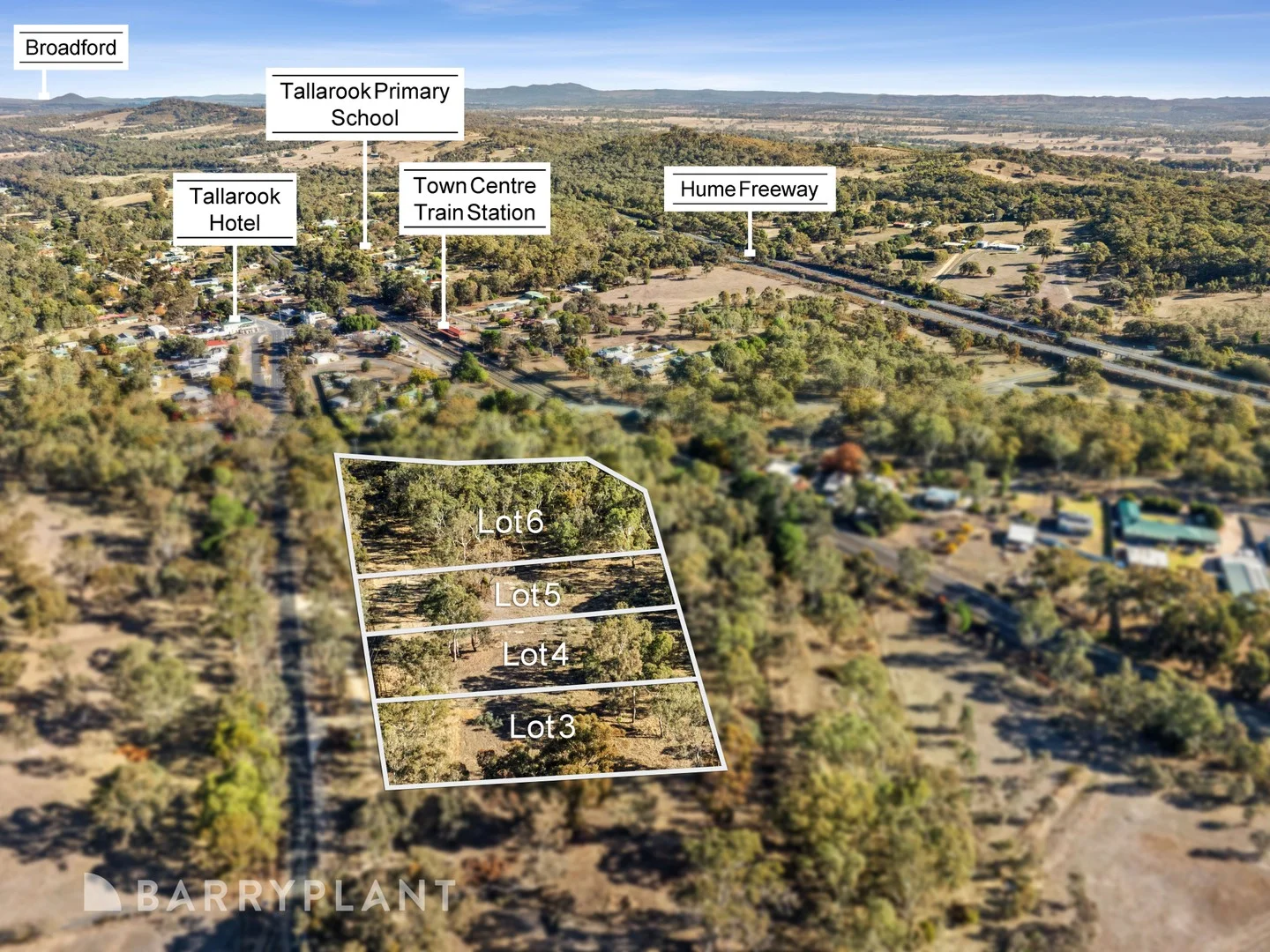 Lots 3, 4, 5 and 6 Upper Goulburn Road, Tallarook VIC 3659