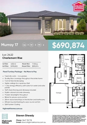 Additional image 2 of Lot 2432 Charlemont Rise, Armstrong Creek VIC 3217