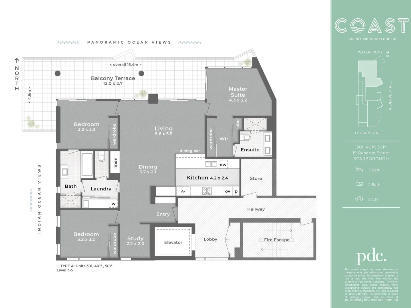 Additional image 15 of 301/19 Reserve Street, Scarborough WA 6019