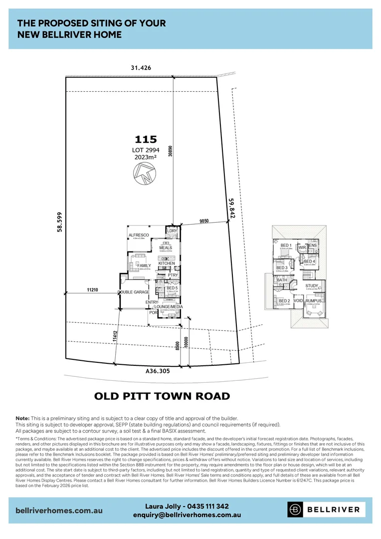 Additional image 16 of Lot 2994 Old Pitt Town Road, Gables NSW 2765