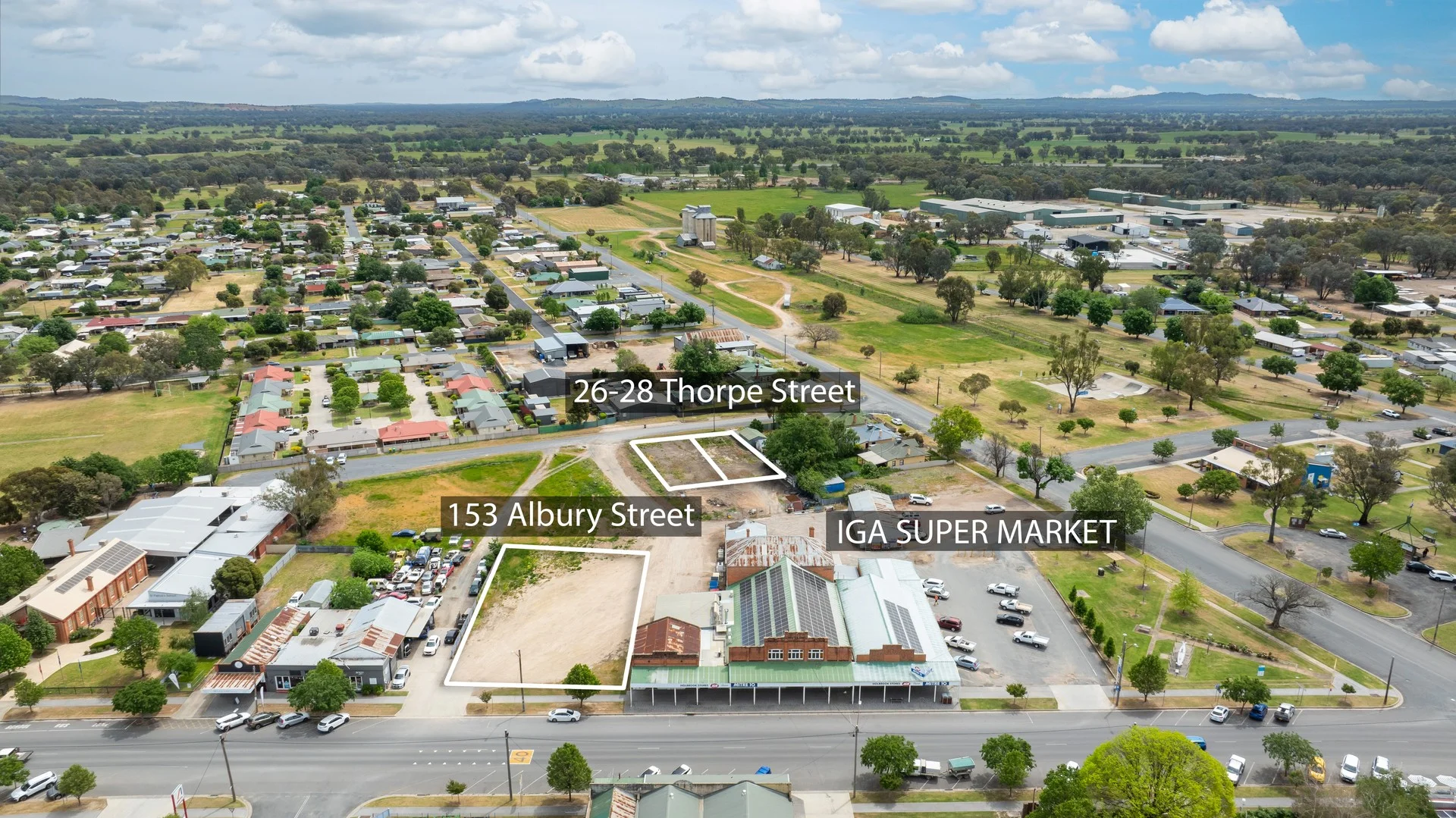 153 Albury Street & 26-28 Thorpe Street, Holbrook NSW 2644