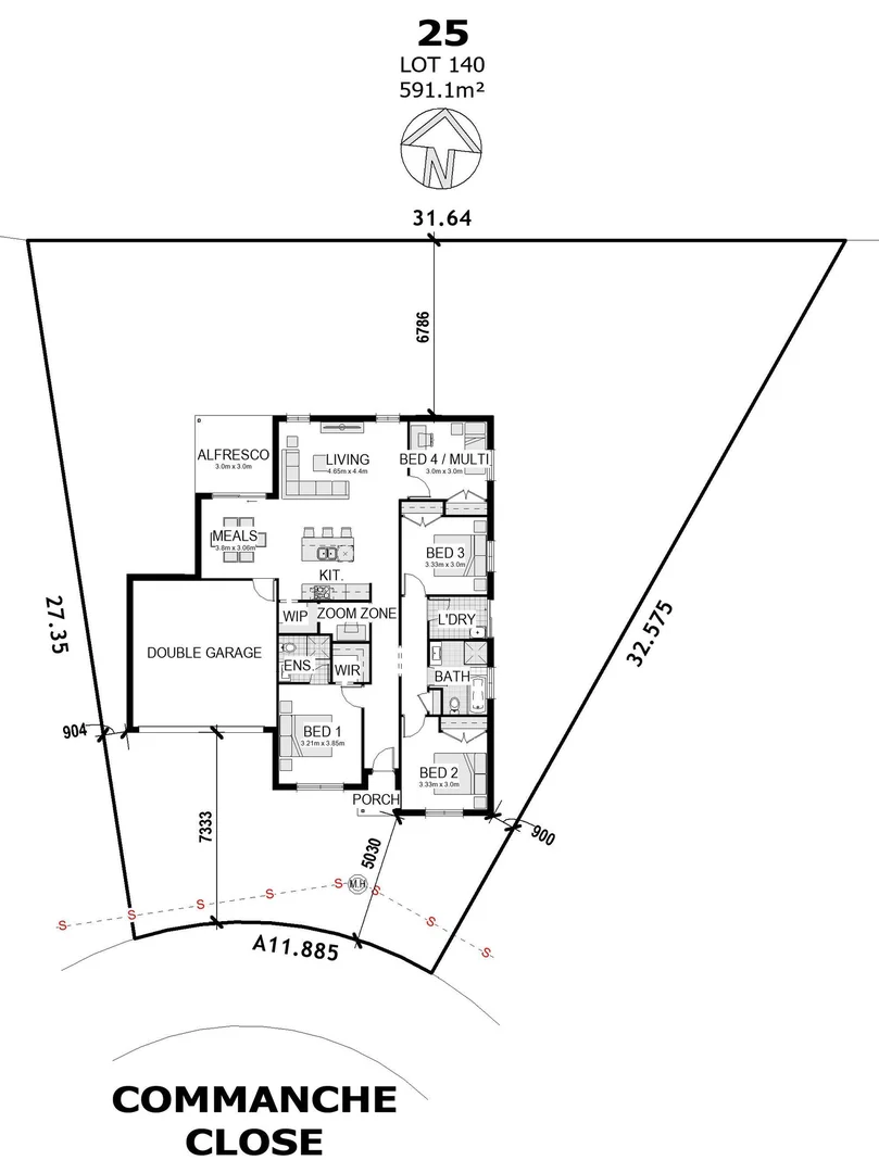 Additional image 3 of Lot 140 (25) Commanche Chase, The Stables Estate, Heatherbrae NSW 2324