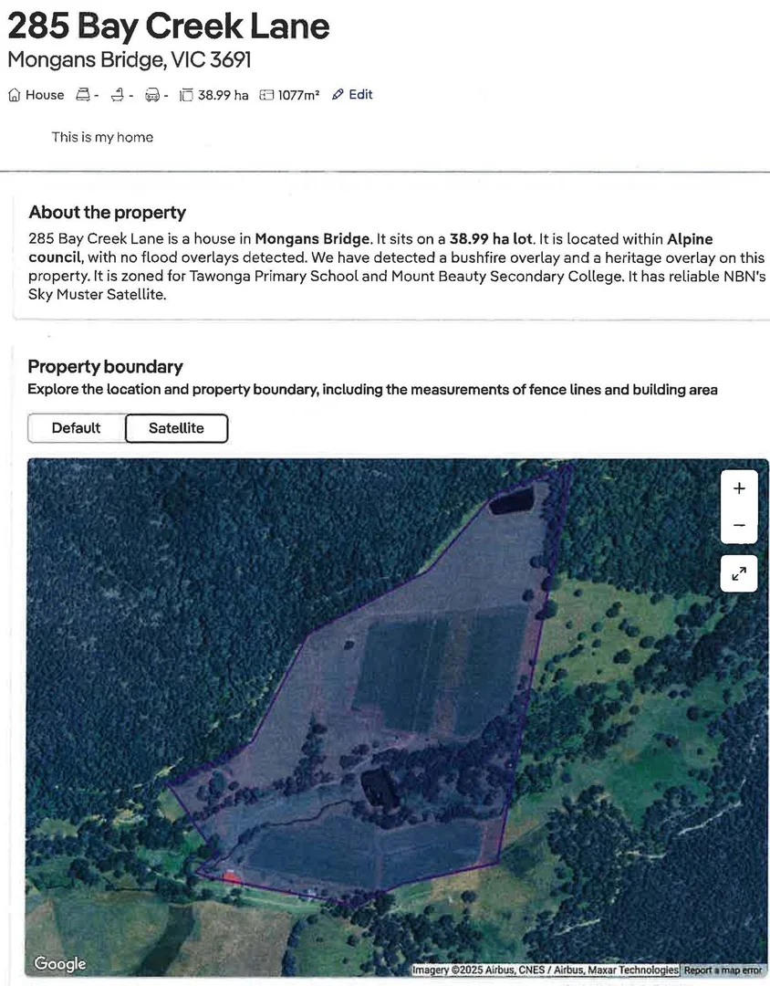 Additional image 32 of 285 Bay Creek Lane, Mongans Bridge VIC 3691