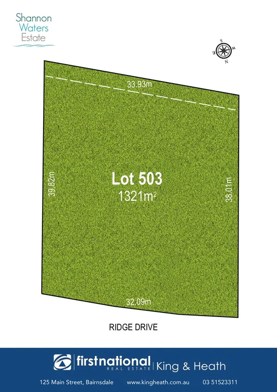 Lot 503 Ridge Drive, Bairnsdale VIC 3875