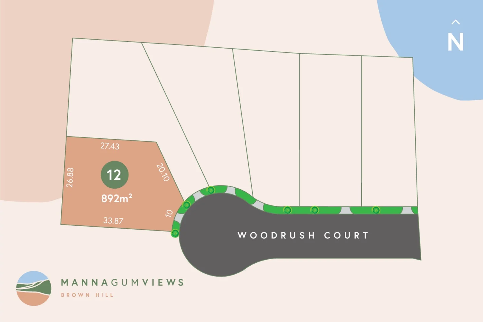 Lot 12 No.18 Woodrush Court, Brown Hill VIC 3350