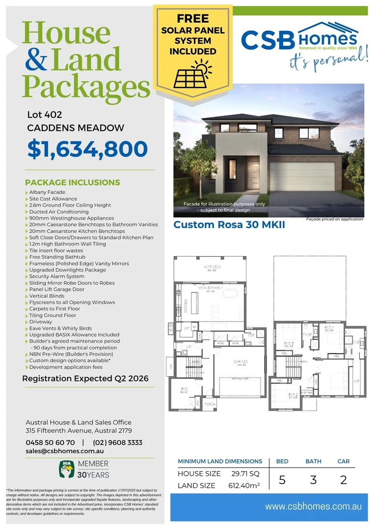 Additional image 2 of Lot 402 Proposed Road, Claremont Meadows NSW 2747