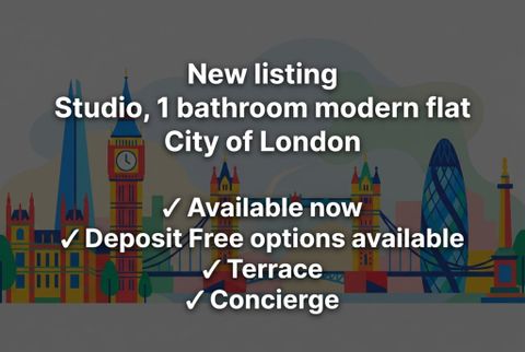 Minories, London EC3N, Studio to rent