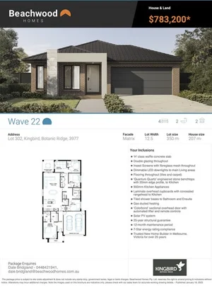 Additional image 2 of 19 Taj Rise, Botanic Ridge VIC 3977
