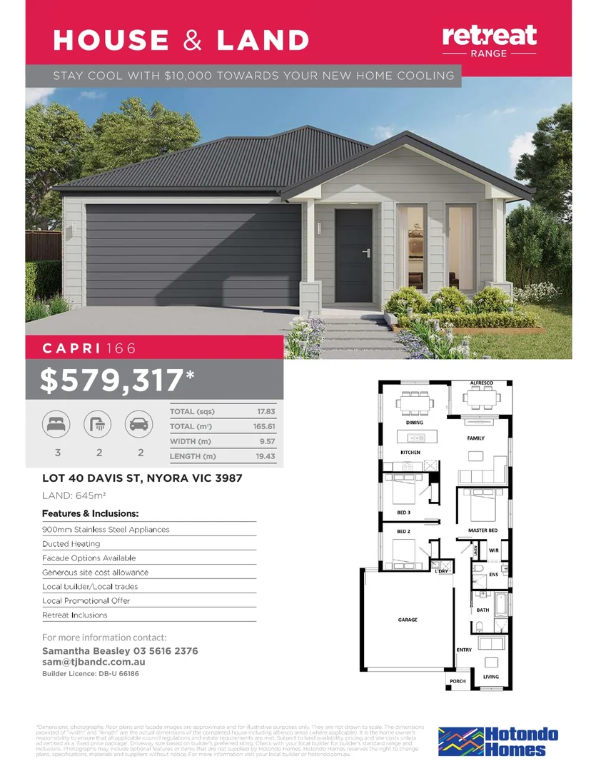 Additional image 2 of Lot 40 Davis Street, Nyora VIC 3987