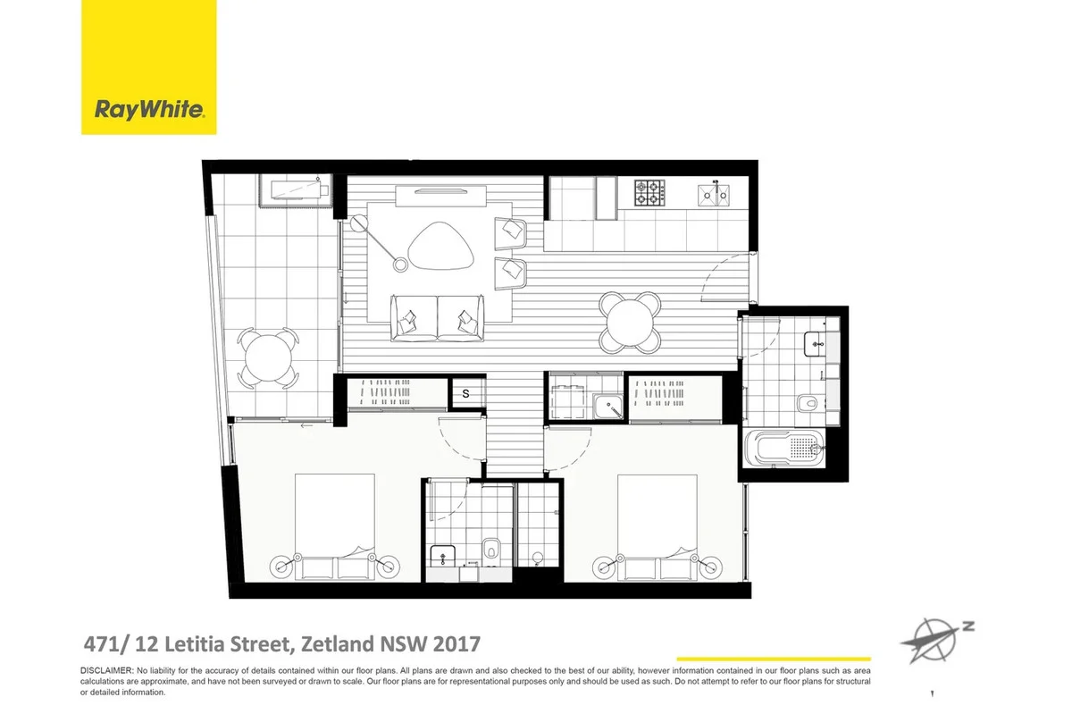 Additional image 11 of 417/12 Letitia Street, Zetland NSW 2017