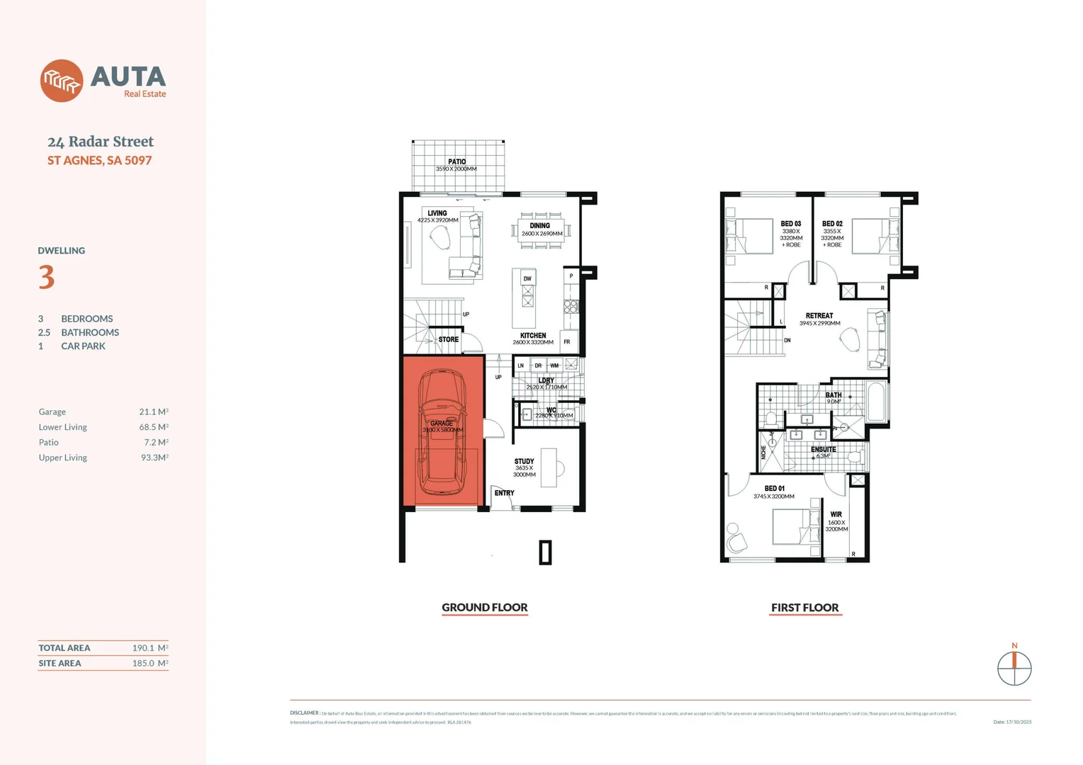 Additional image 12 of D1-D6/24 Radar Street, St Agnes SA 5097