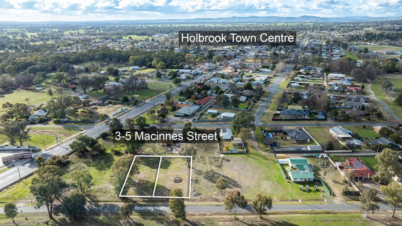 3 & 5 Macinnes Street, Holbrook NSW 2644